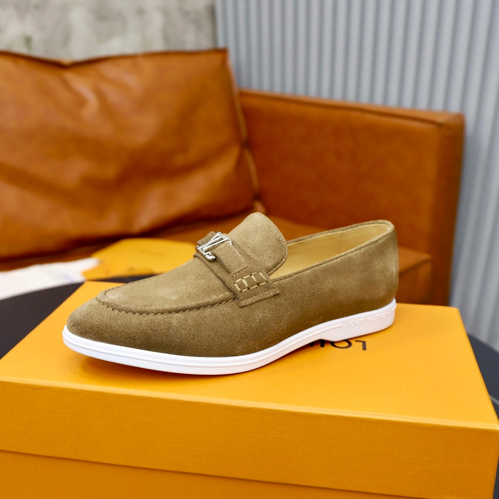 Louis Vuitton Men's Loafers - Style 428807