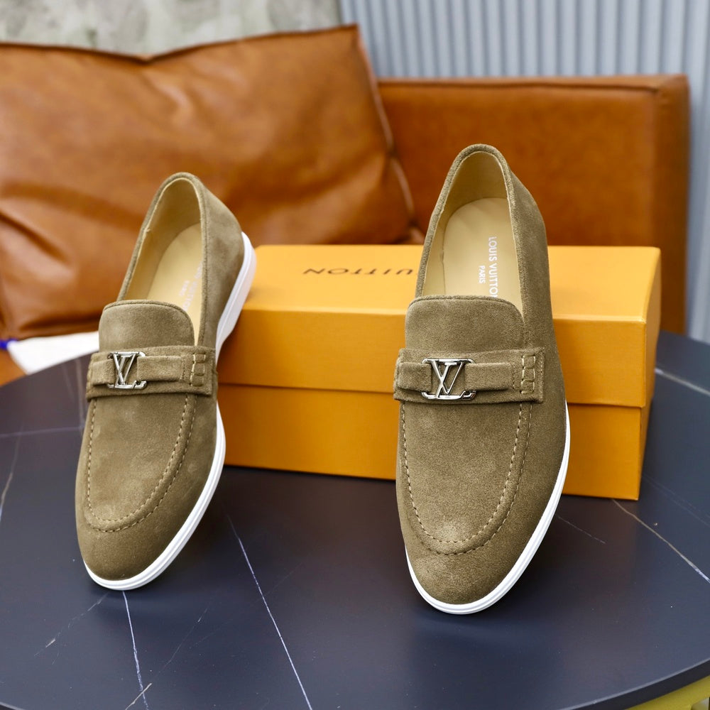 Louis Vuitton Men's Loafers - Style 428807
