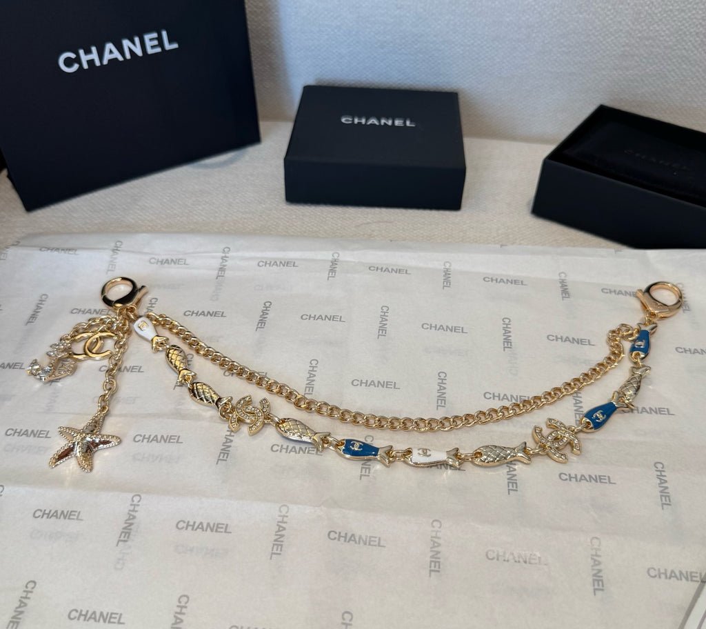 CHANEL Bag Charm Keychain