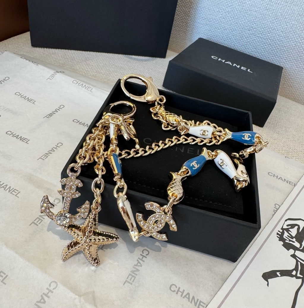 CHANEL Bag Charm Keychain