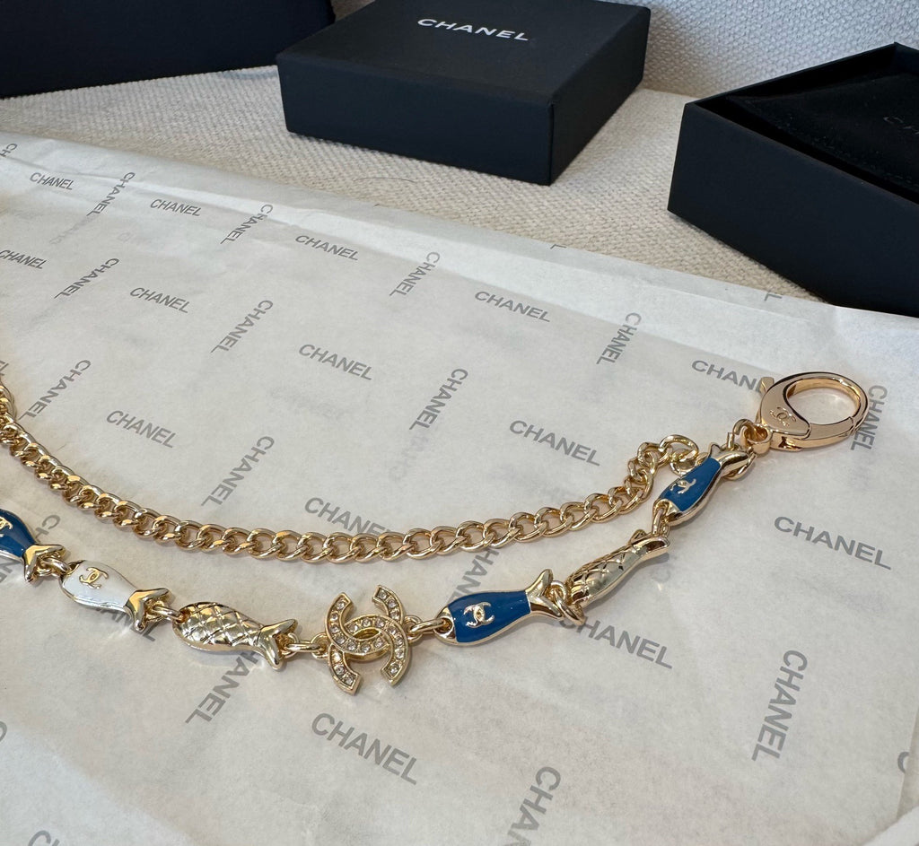 CHANEL Bag Charm Keychain
