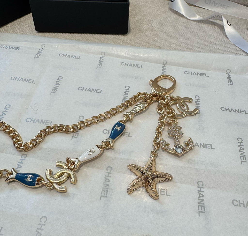 CHANEL Bag Charm Keychain