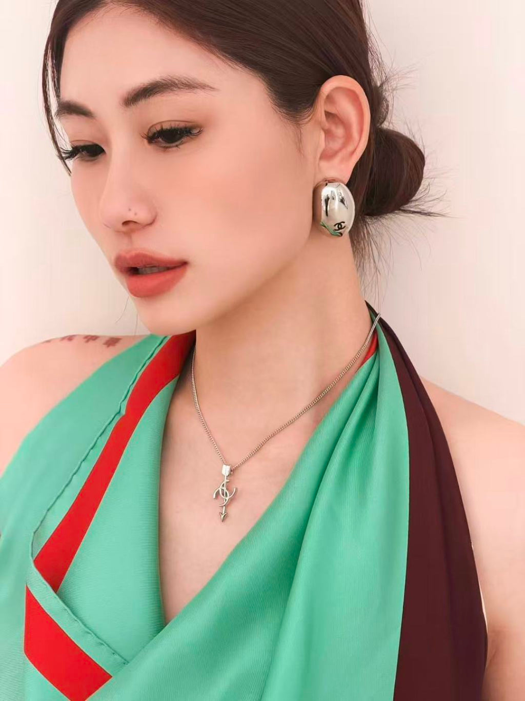 Double-C Necklace