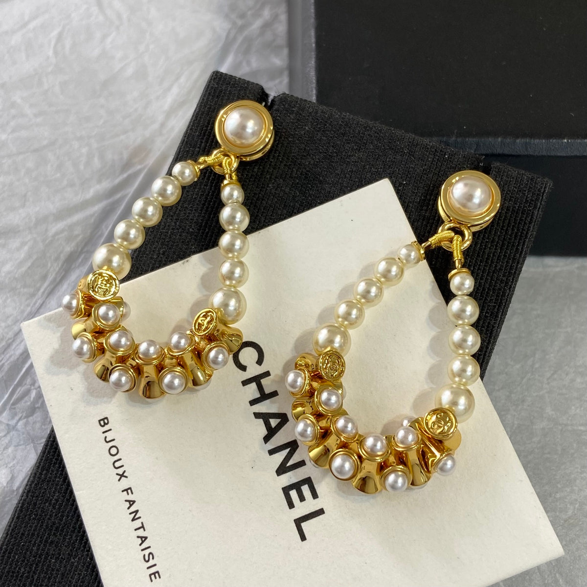 Double-C Vintage Earrings