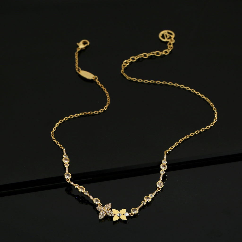 Crystal Layered Necklace