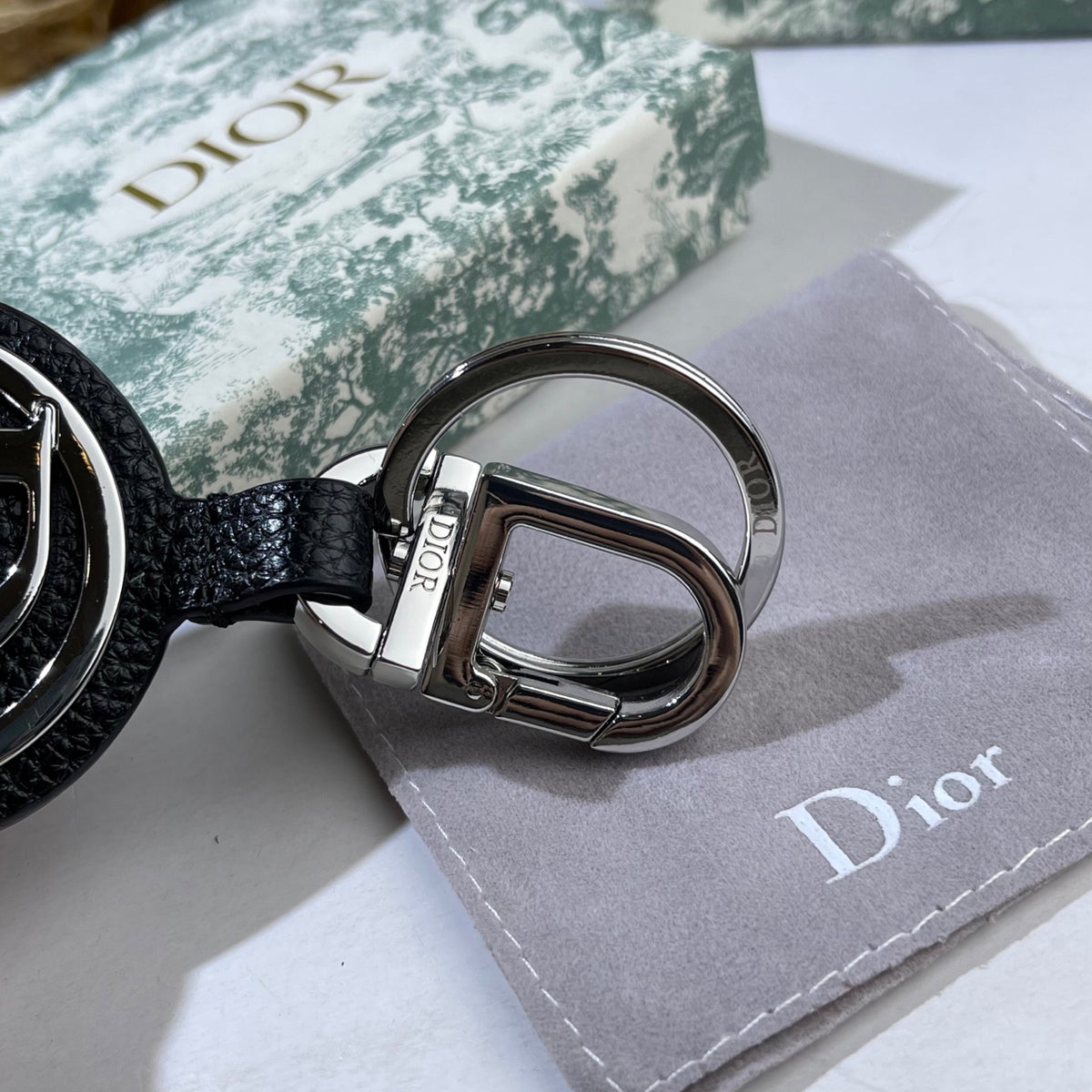 DIOR Metal Keychain
