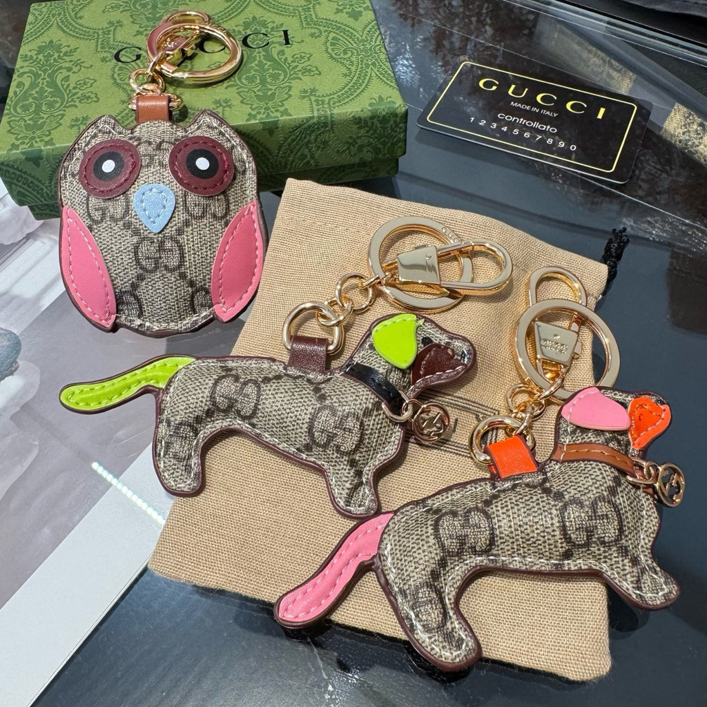 GUCCI Bag Charm Keychain