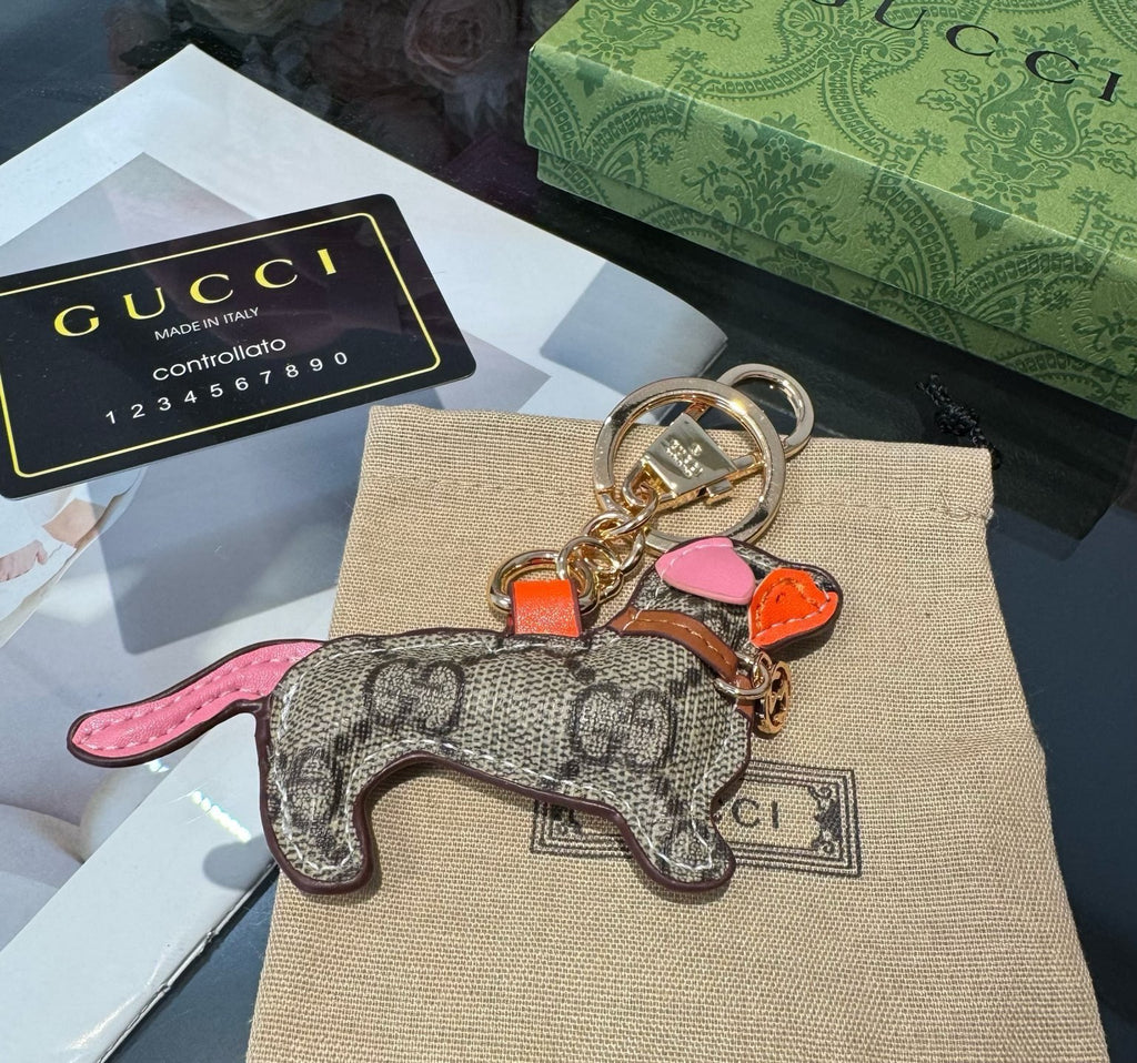 GUCCI Bag Charm Keychain