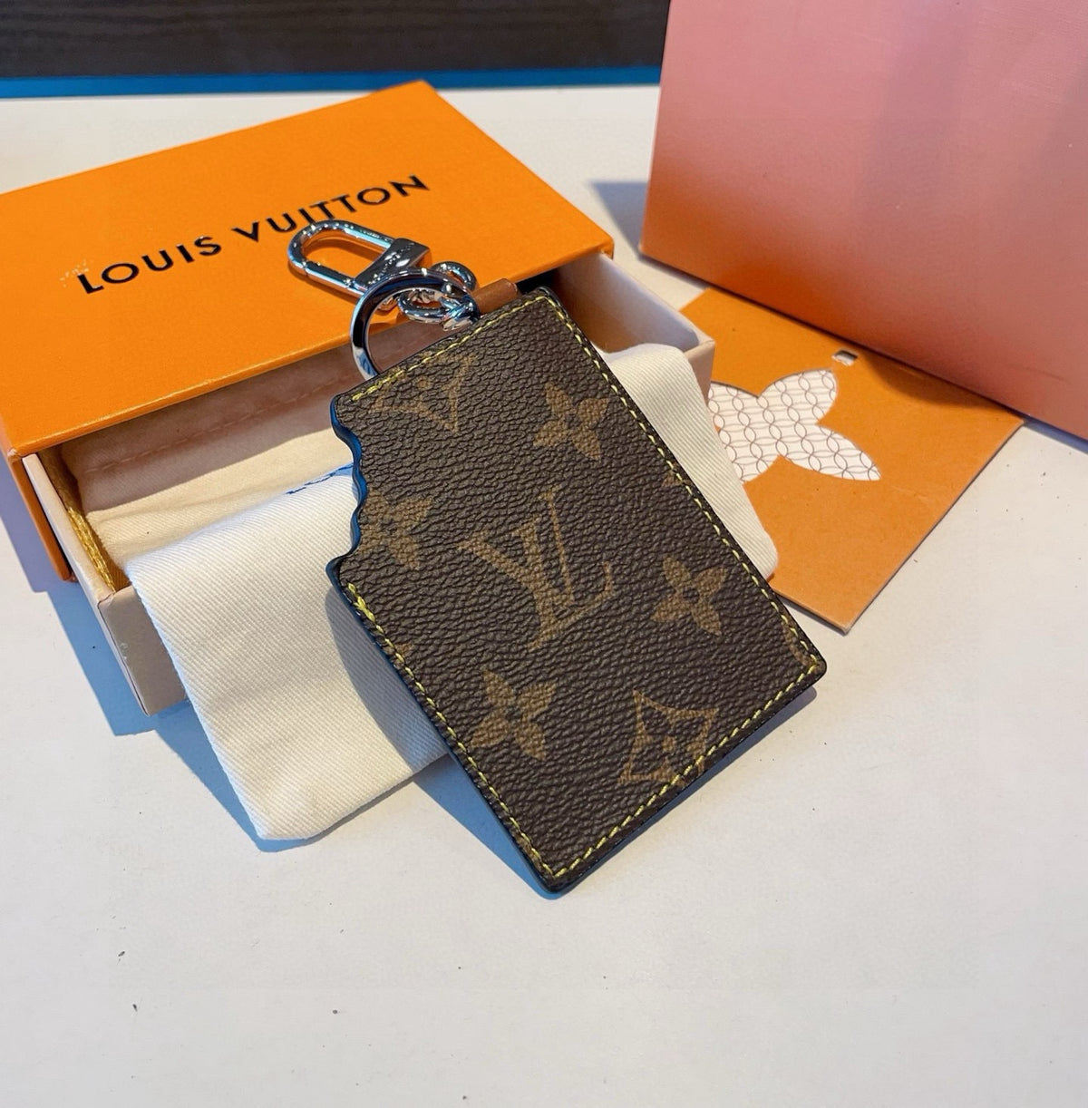 LOUIS VUITTON Bag Charm Keychain