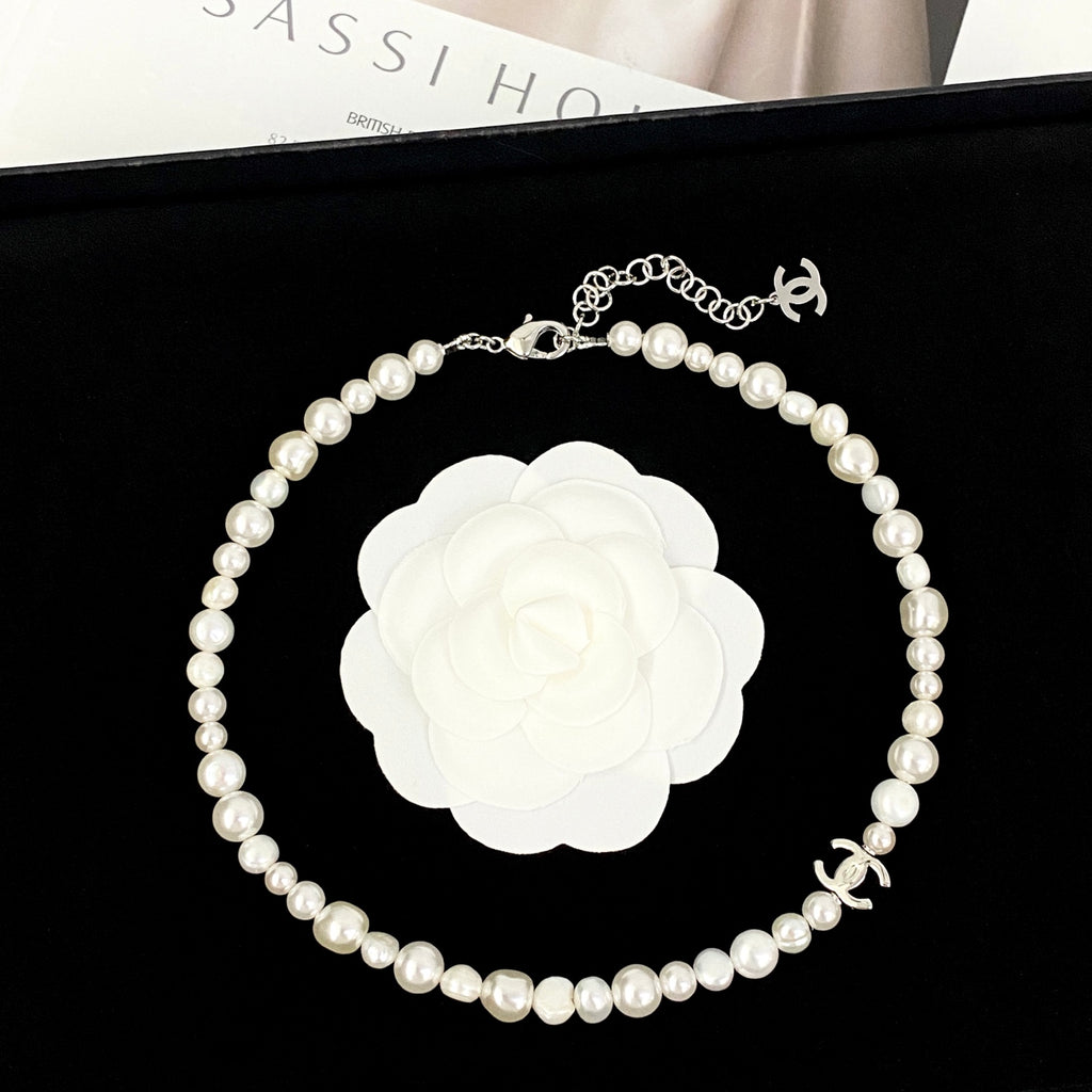 CHANEL Pearl Double-C Necklace