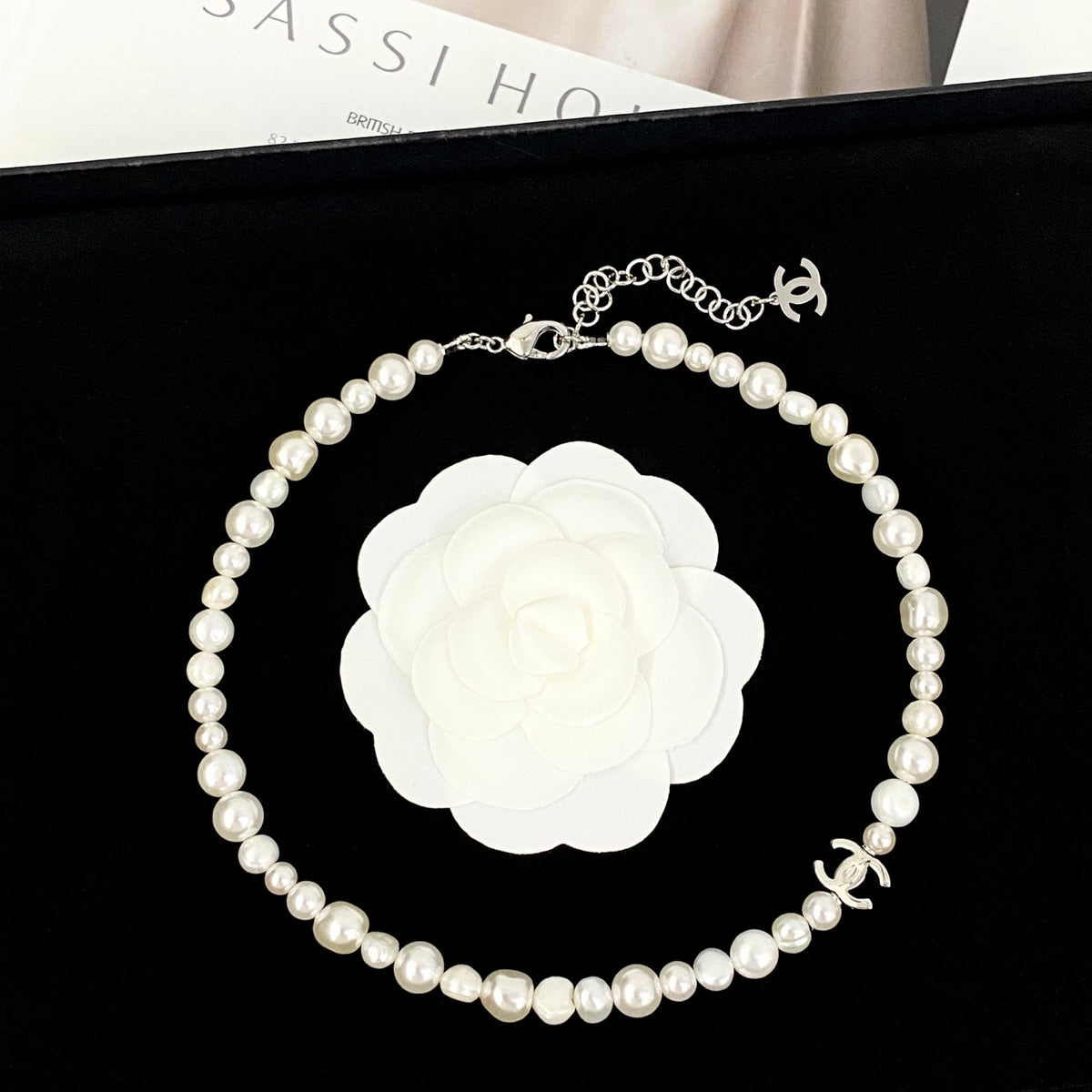 CHANEL Pearl Double-C Necklace