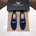 ARMANI Unisex Loafers - 412739 - Blue