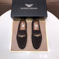 ARMANI Unisex Loafers - 412741 - Black