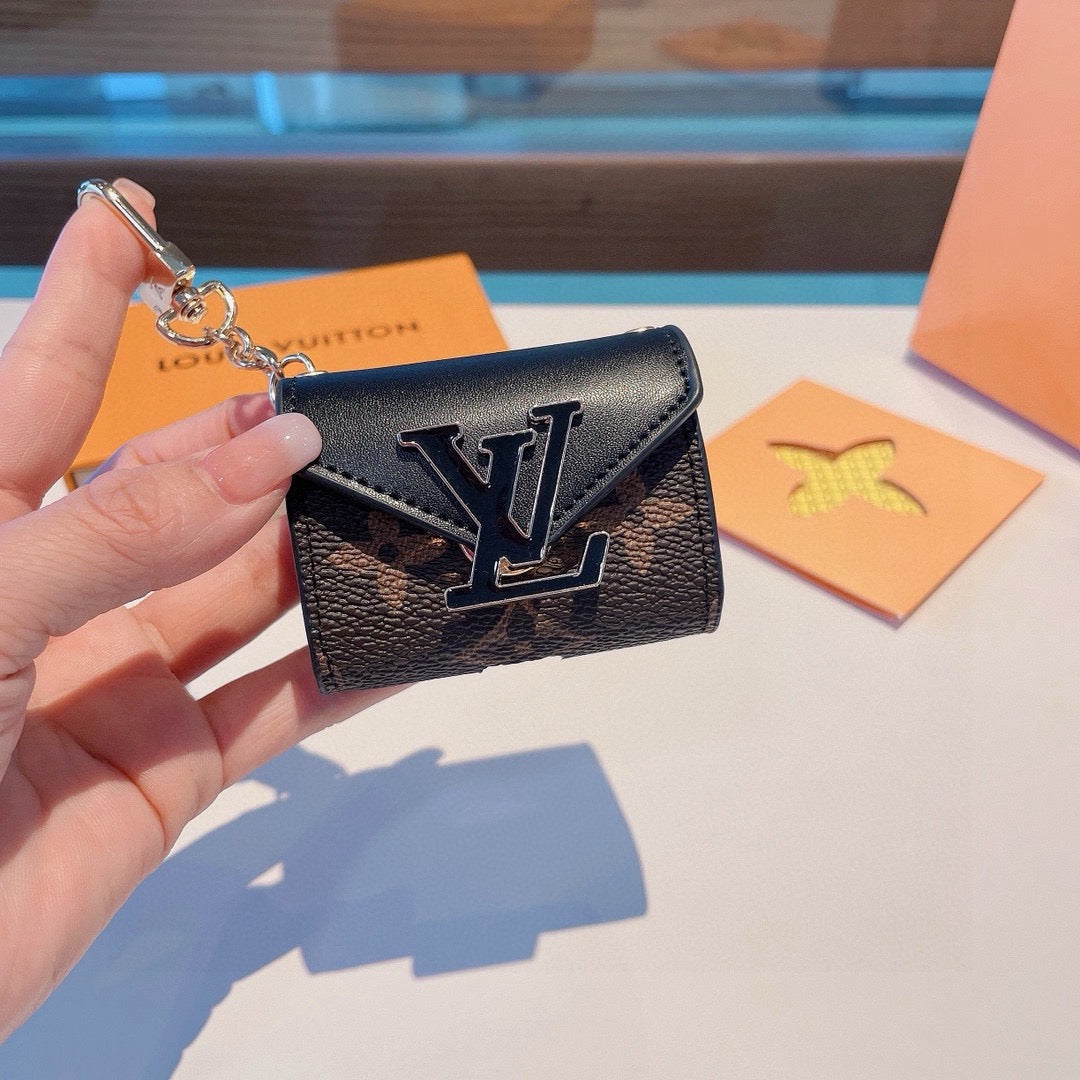 Canvas Bag Charm Keychain