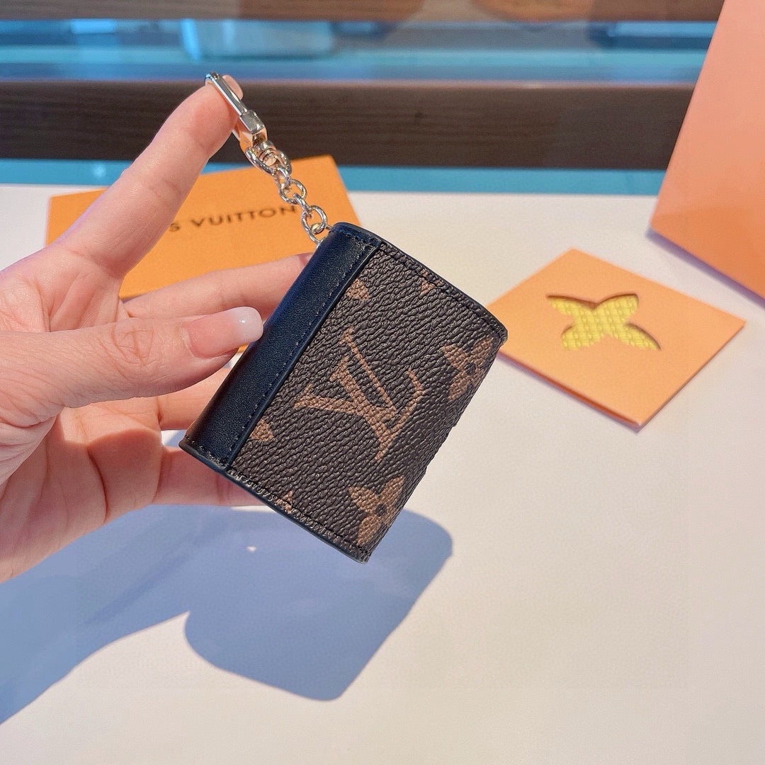 Canvas Bag Charm Keychain