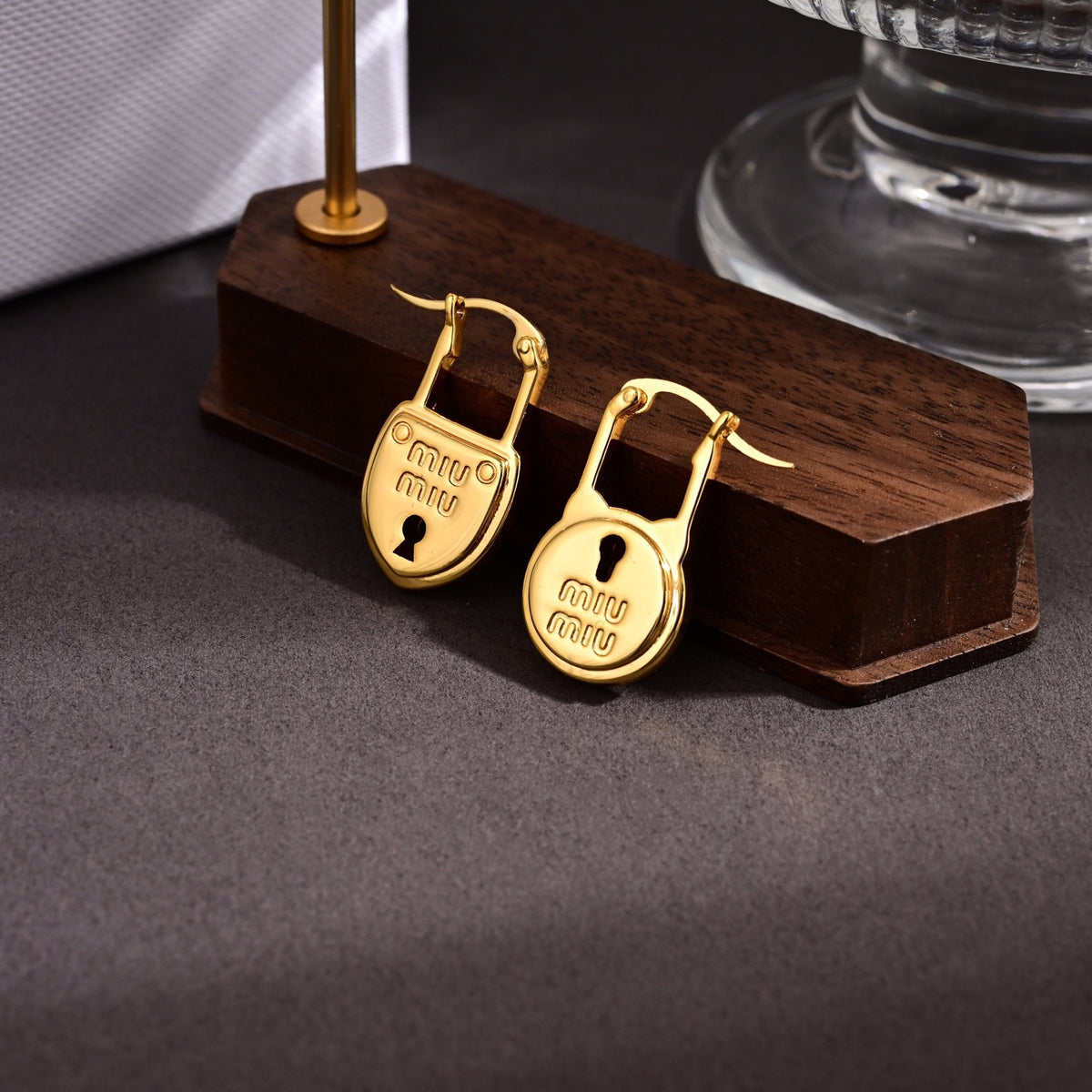 MIU MIU Pearl Earrings