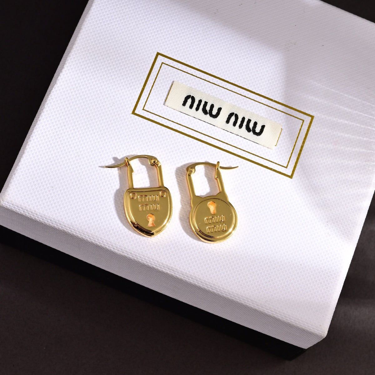 MIU MIU Pearl Earrings