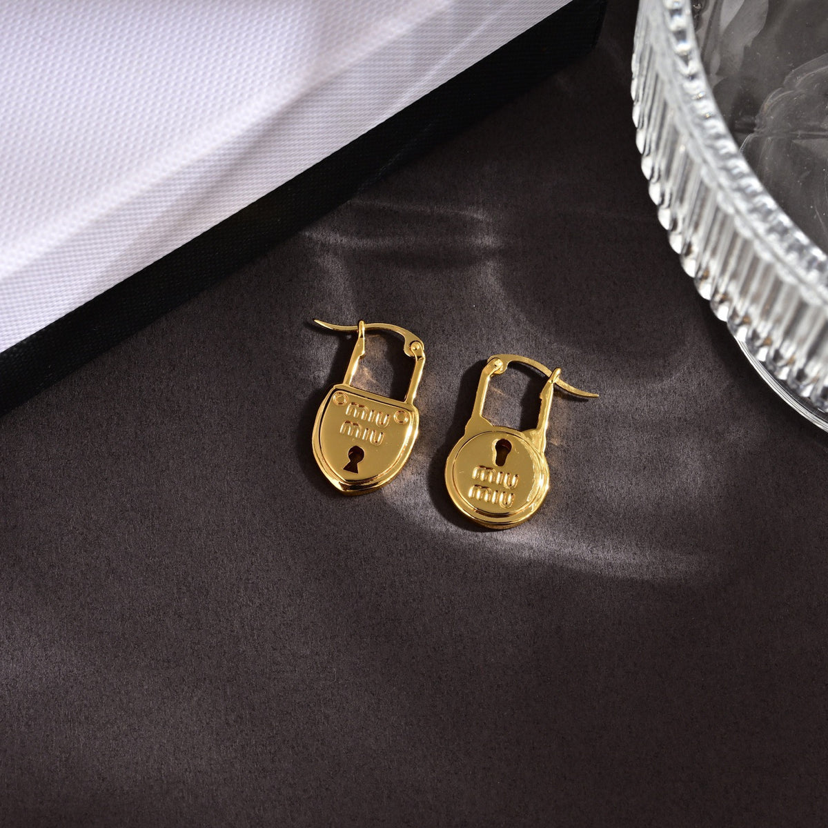 MIU MIU Pearl Earrings