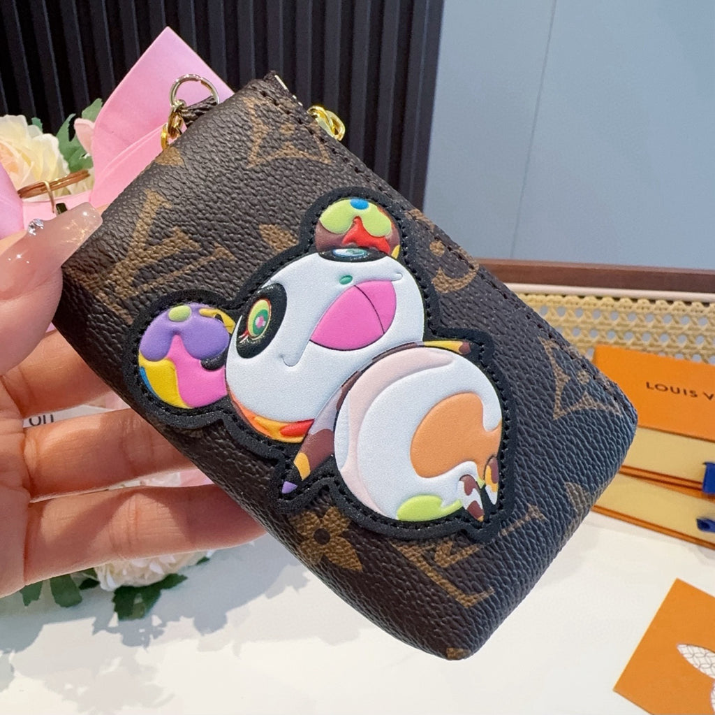 LOUIS VUITTON Panda Logo Mini Bag Bag Charm