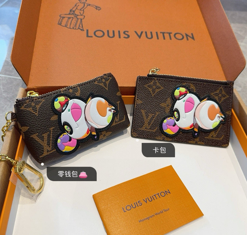 LOUIS VUITTON Panda Logo Mini Bag Bag Charm