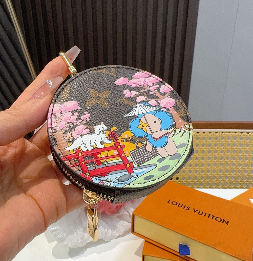 LOUIS VUITTON Canvas Mini Bag Bag Charm