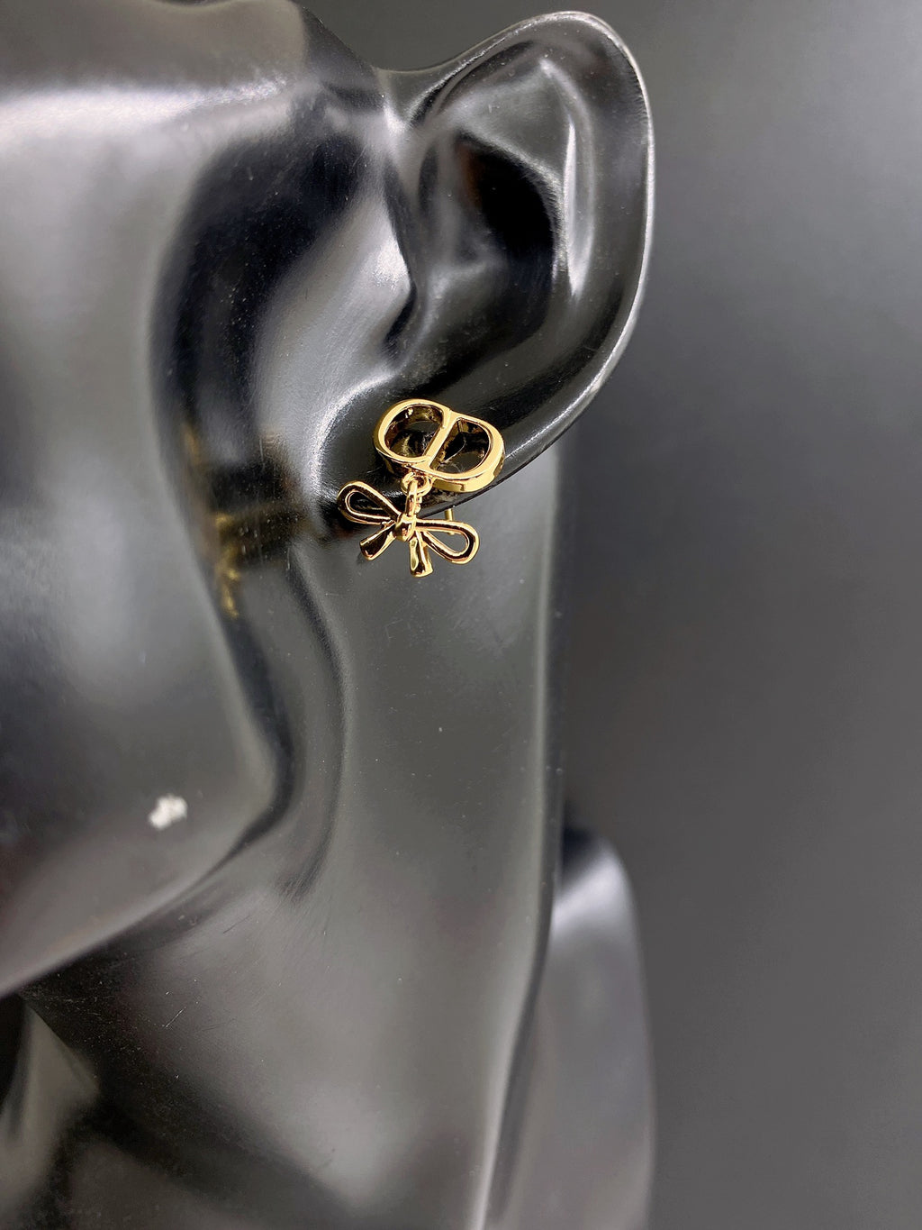 Pearl Bow Earrings