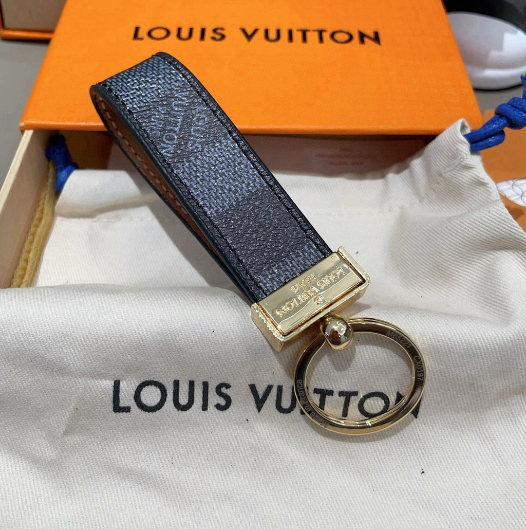 LOUIS VUITTON Canvas Keychain