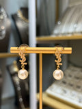Pearl Crystal Earrings
