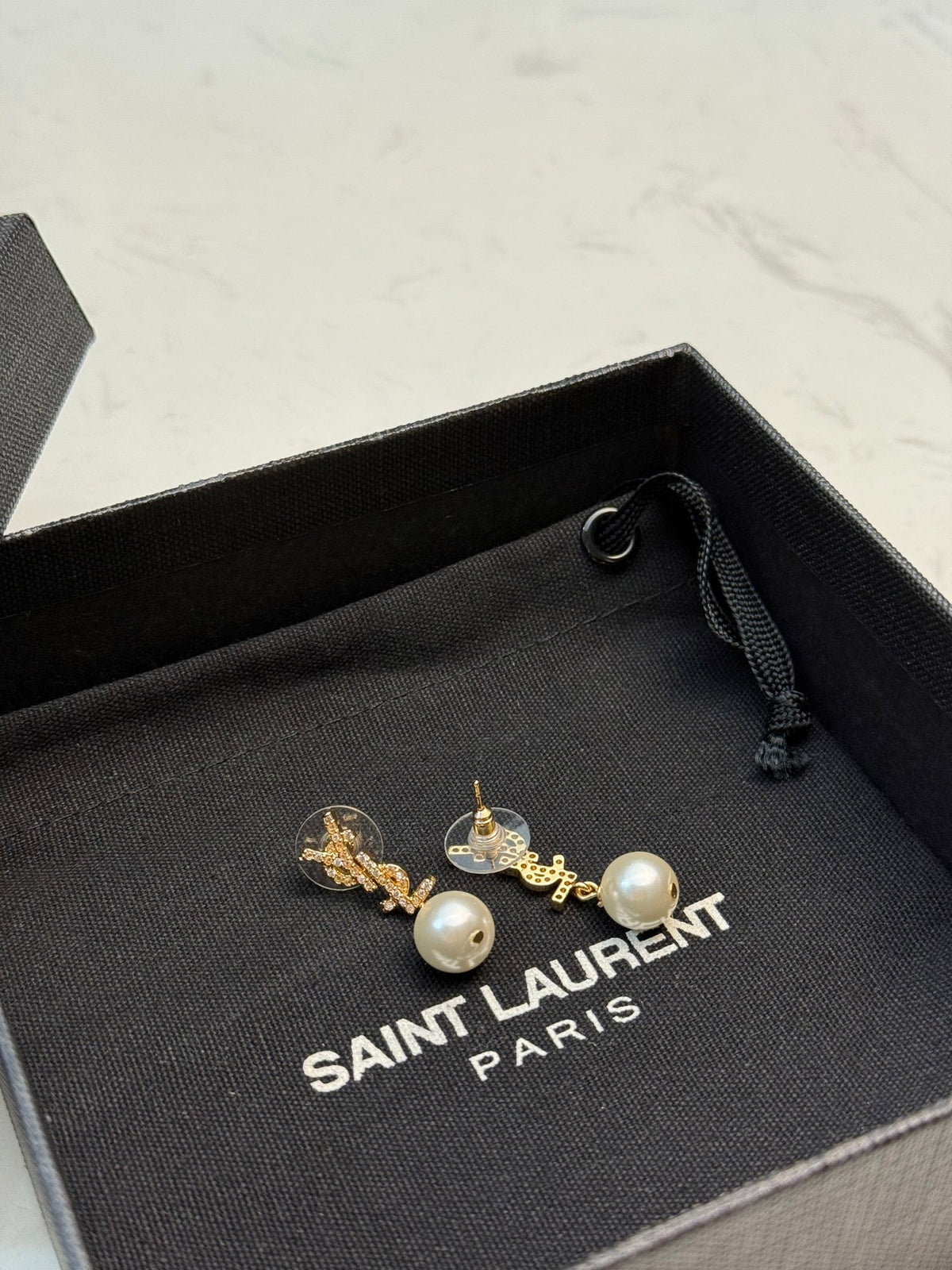 Pearl Crystal Earrings