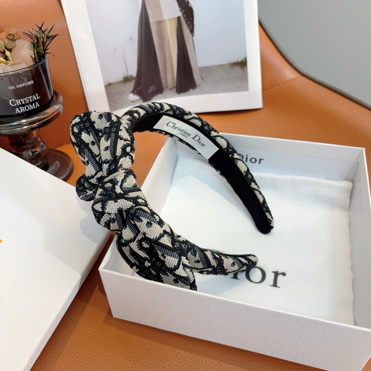 DIOR Letter Logo Headband