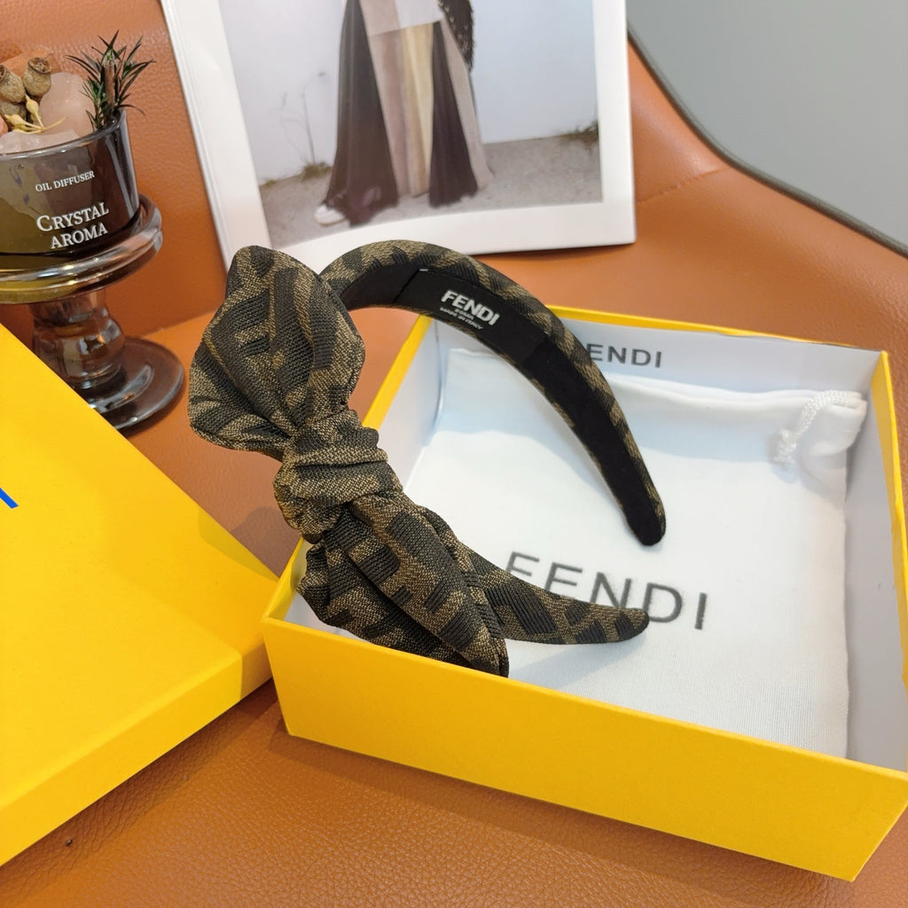 FENDI Letter Logo Headband