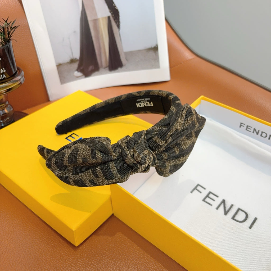 FENDI Letter Logo Headband