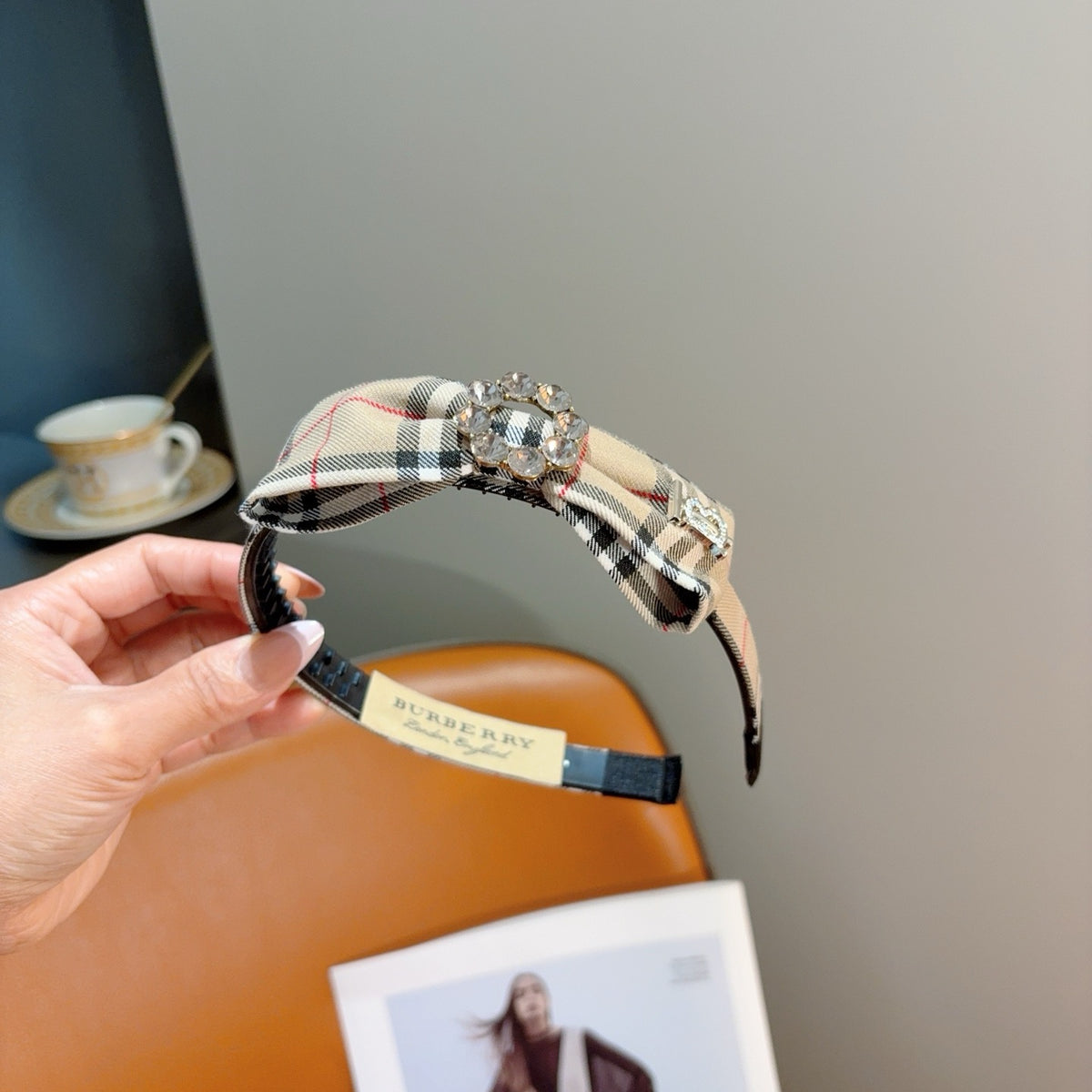 BURBERRY Bow Headband