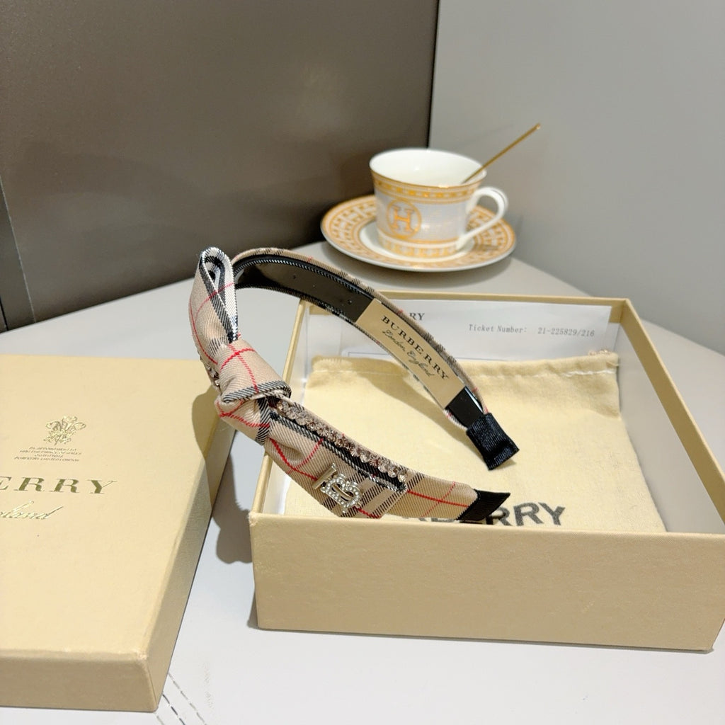 BURBERRY Bow Headband