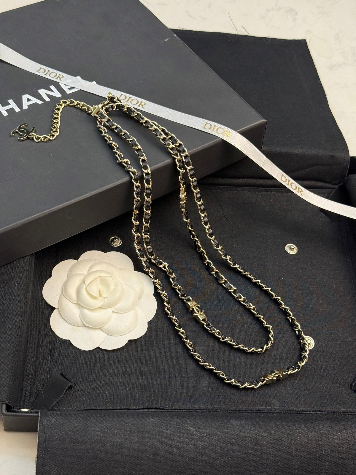 CHANEL Double-C Necklace