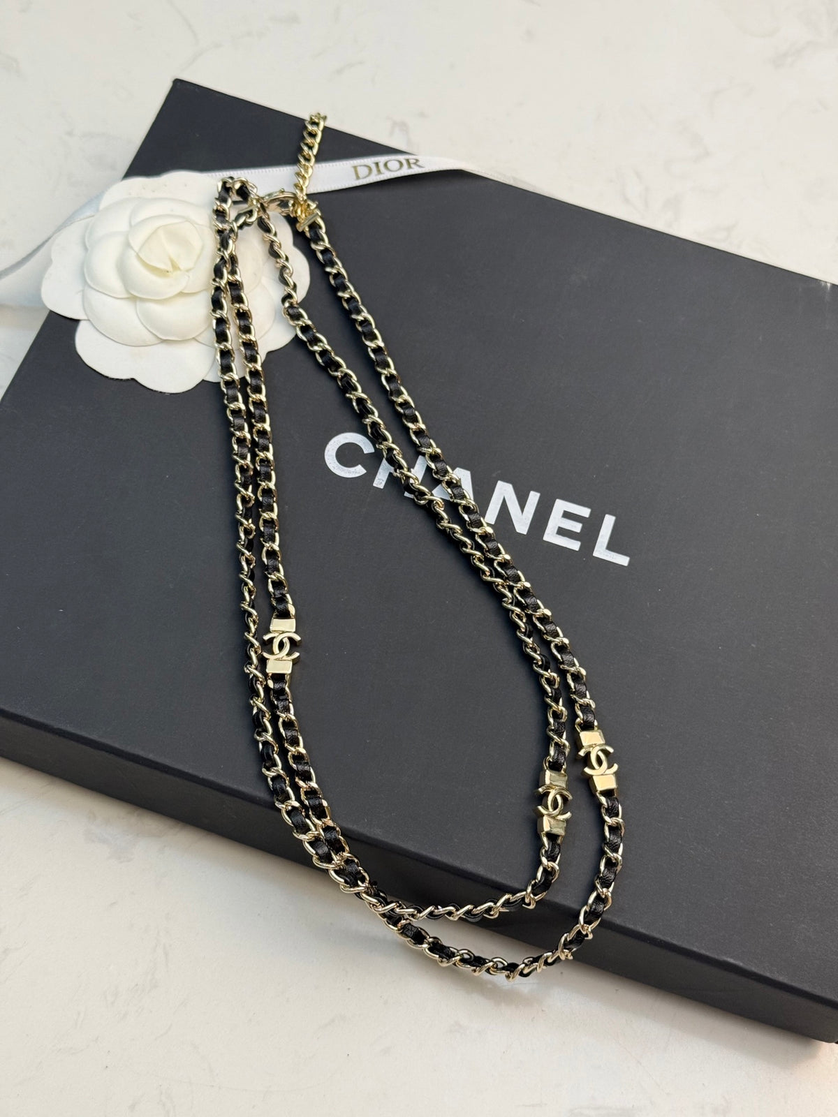 CHANEL Double-C Necklace