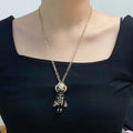 CHANEL Double-C Layered Long Necklace