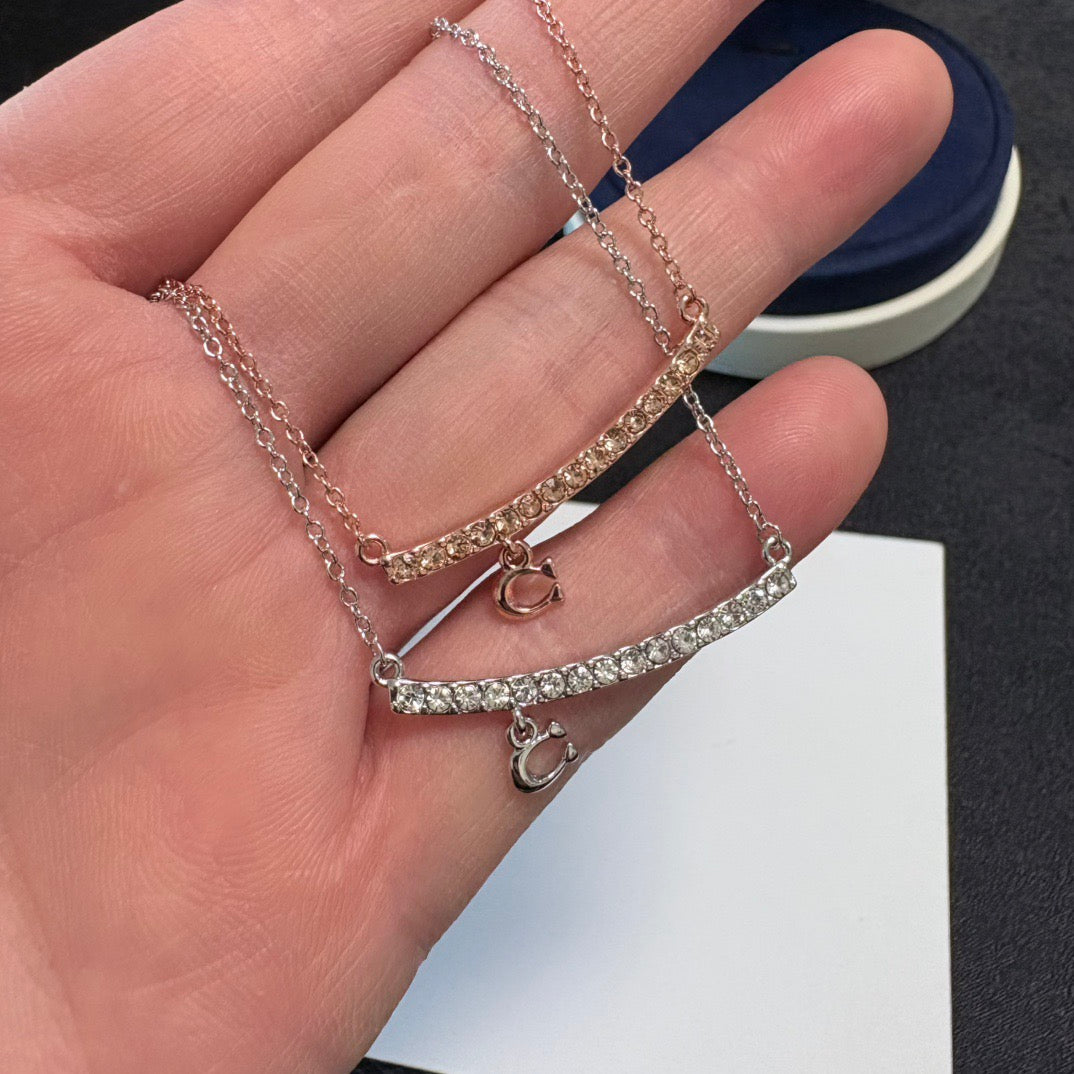 Crystal Layered Necklace