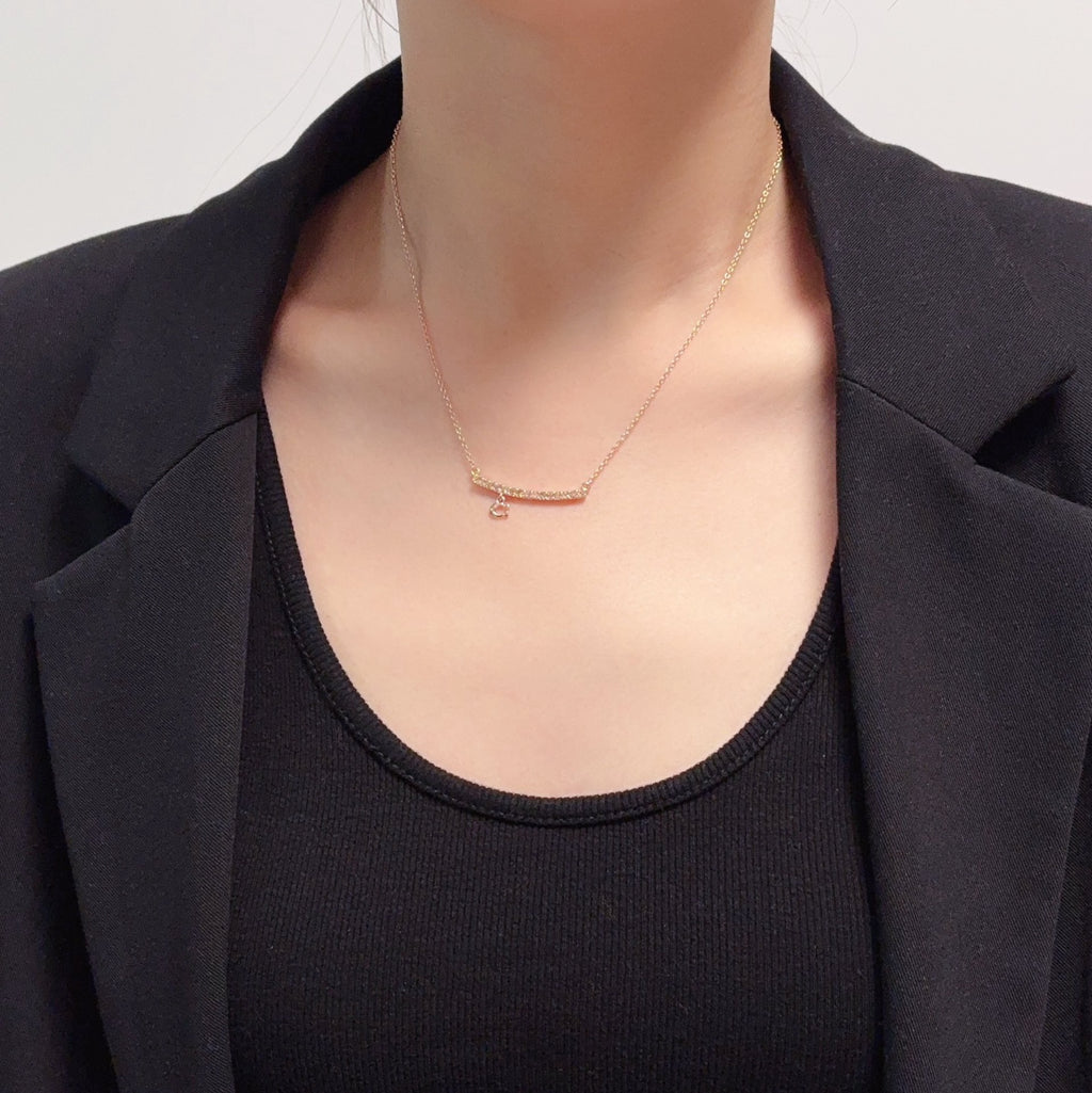 Crystal Layered Necklace