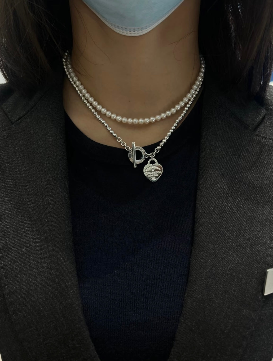 TIFFANY & CO. P95TX166 Pearl Necklace