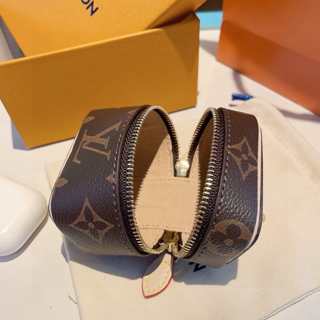 LOUIS VUITTON Canvas Logo Mini Bag Bag Charm