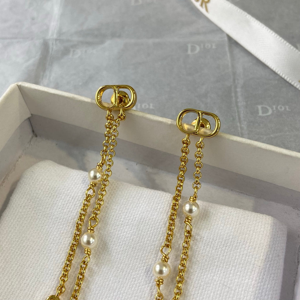 Bow Tassel Earrings