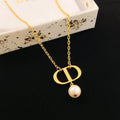 DIOR Pearl Choker Necklace