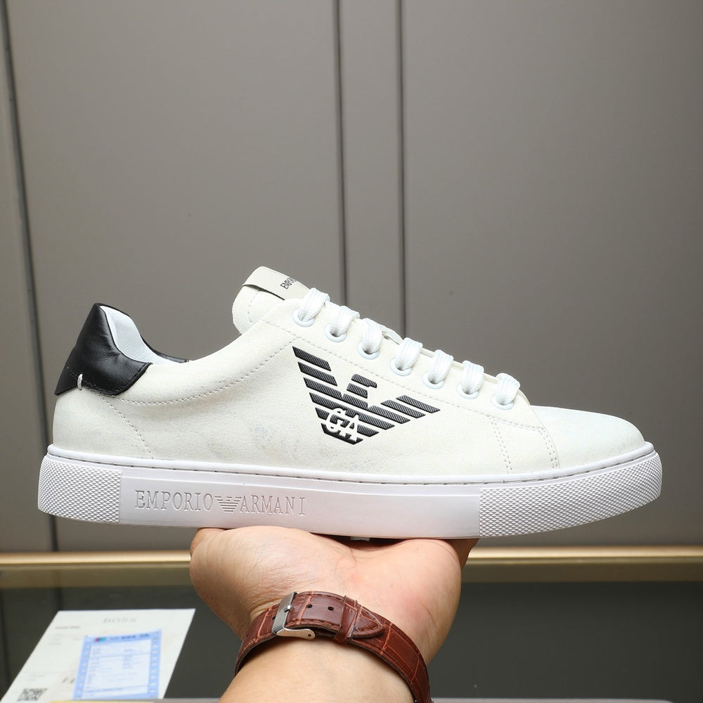 ARMANI Emporio Armani Men's Shoes - 391708 - White/Gray