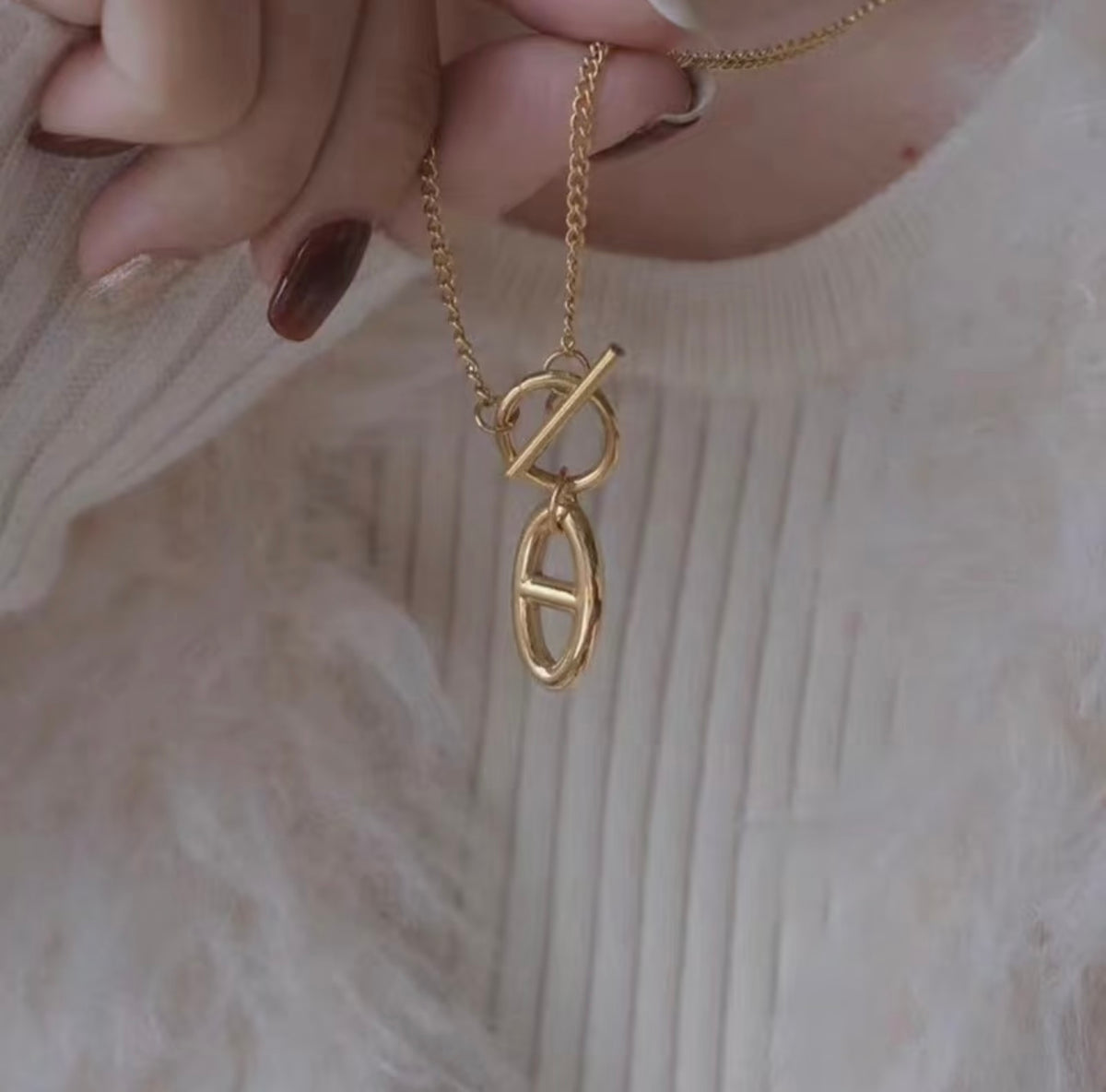 HERMÈS P70HX170 Necklace