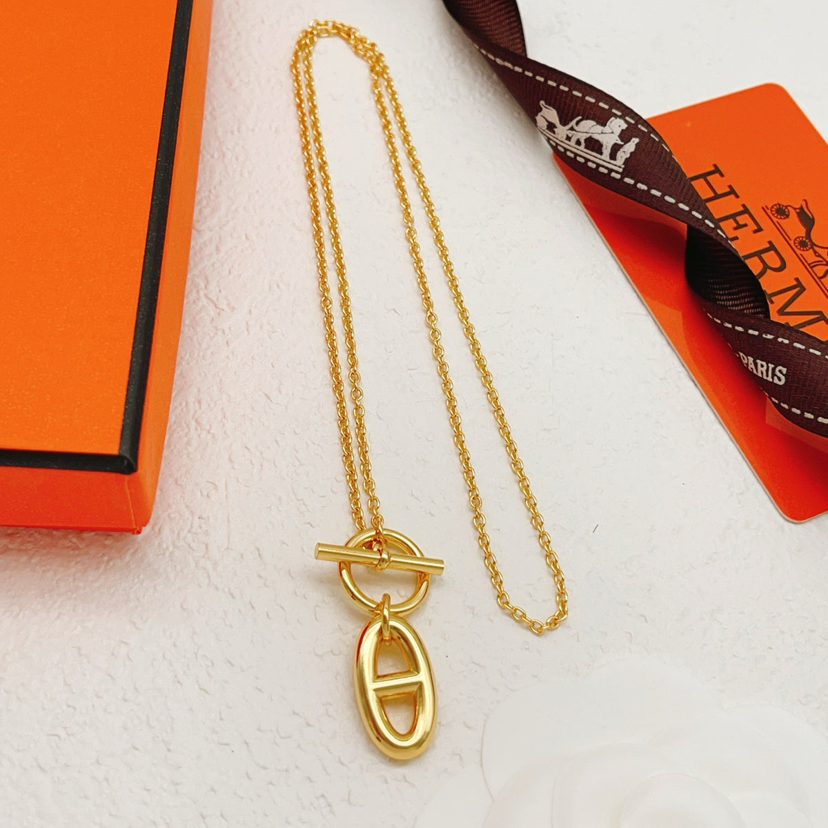 HERMÈS P70HX170 Necklace