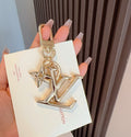 Leather Metal Keychain