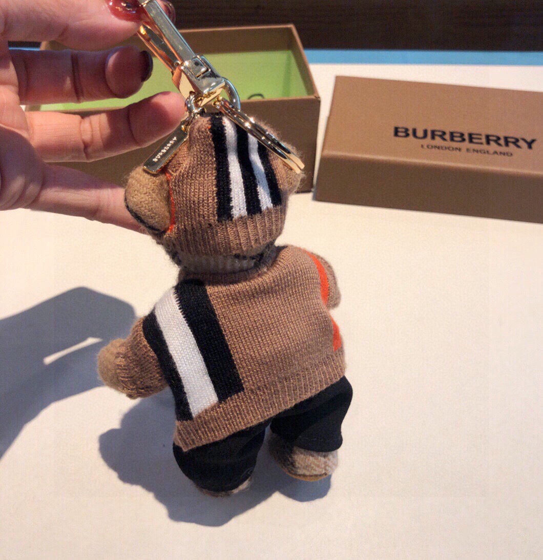 BURBERRY Metal Keychain