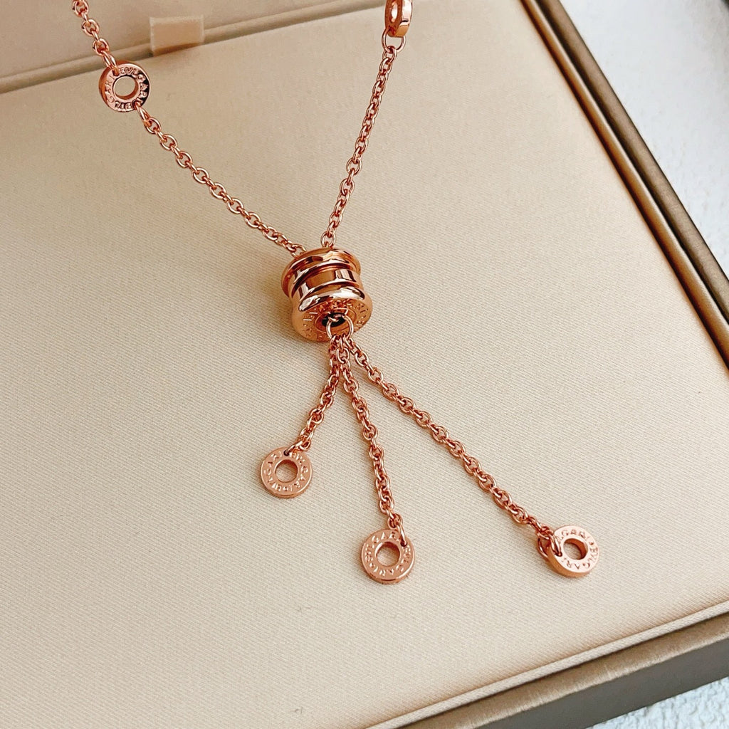 BVLGARI P73BX027 Tassel Necklace