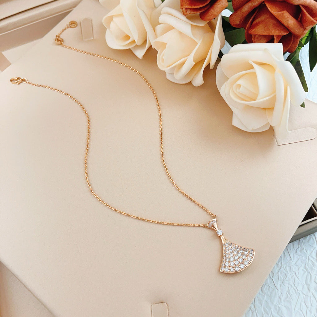 BVLGARI P70BX073 Crystal Necklace